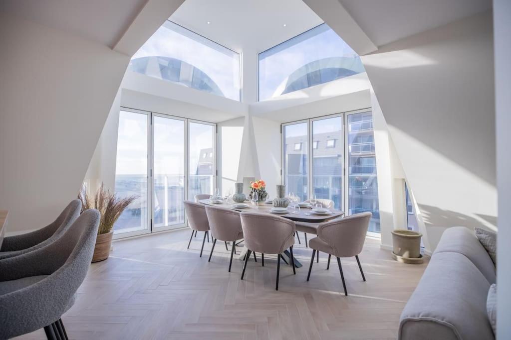 Penthouse Royal, Luxurious And Cozy With Sauna Cadzand Exterior foto